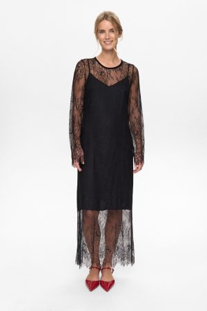 NUSANSA DRESS - Caviar